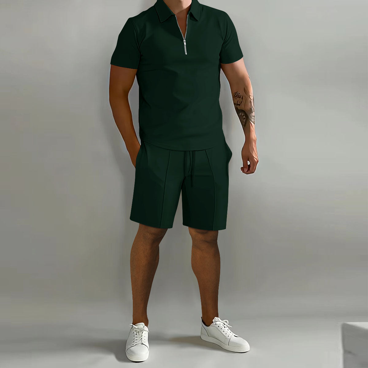 Callum | Refined Polo and Shorts Duo | Men’s Fashion