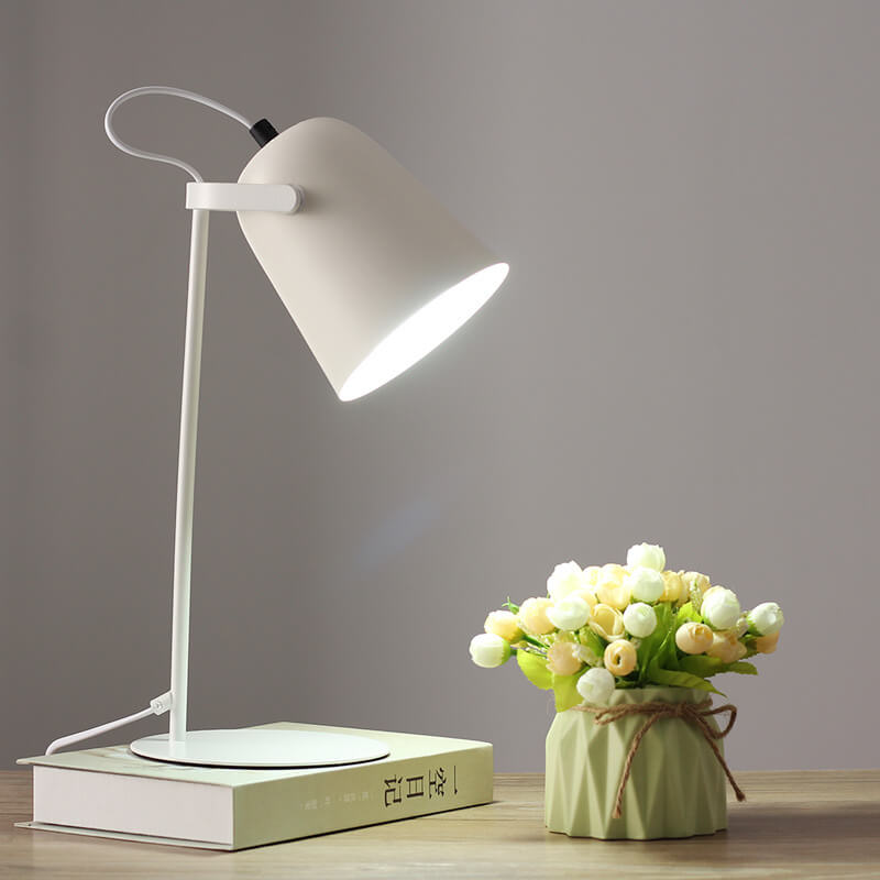 ColorBeam | Nordic Macaron Colour, Creative Bucket Design, 1-Bulb Table Lamp