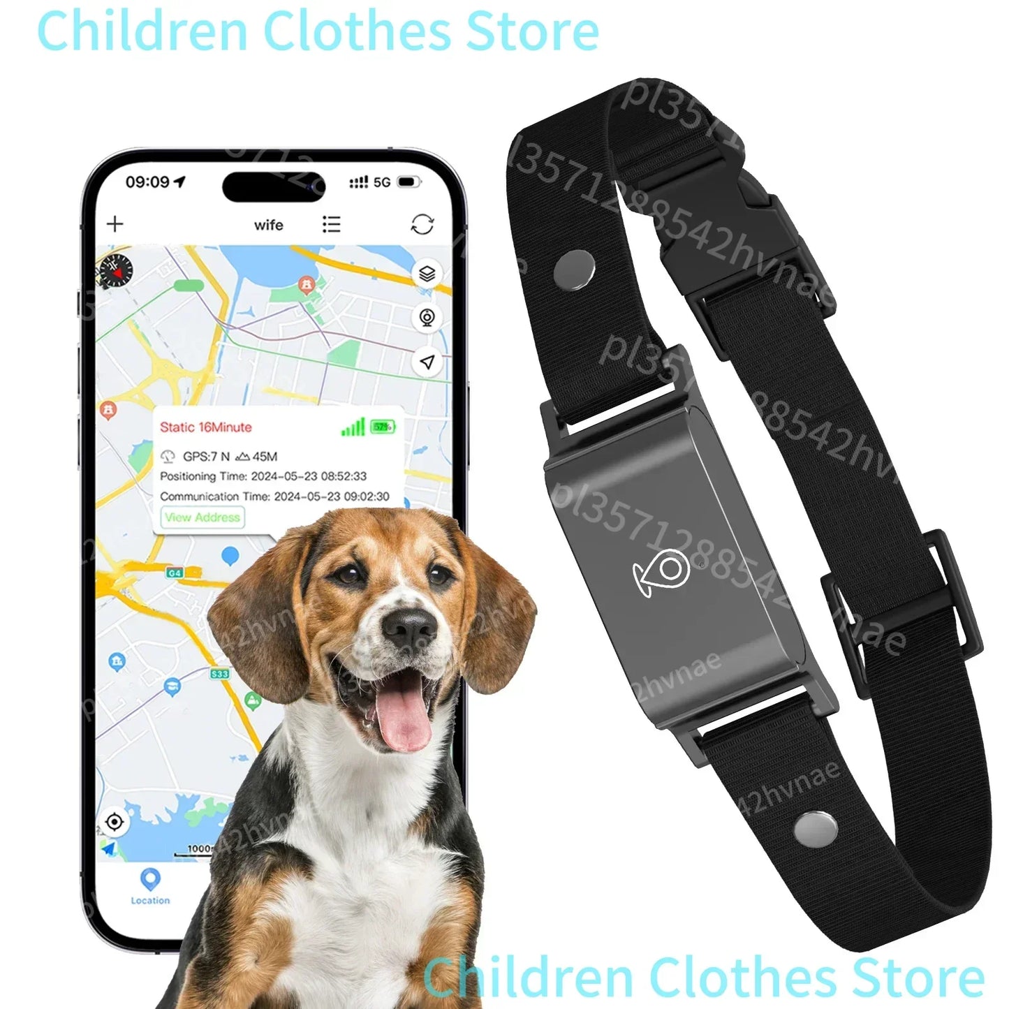 PawGuardian | Waterproof GPS Collar for Dogs & Cats