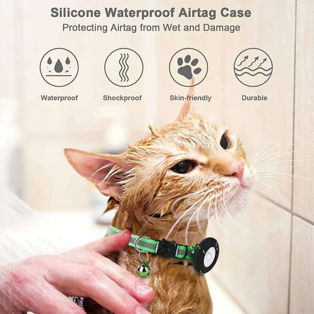 SafeWhisker | Cat Collar with Reflective Features & ID Tag