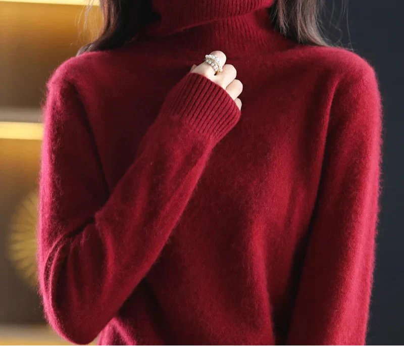 Ara | Soft High-Neck Cashmere Knit | Women