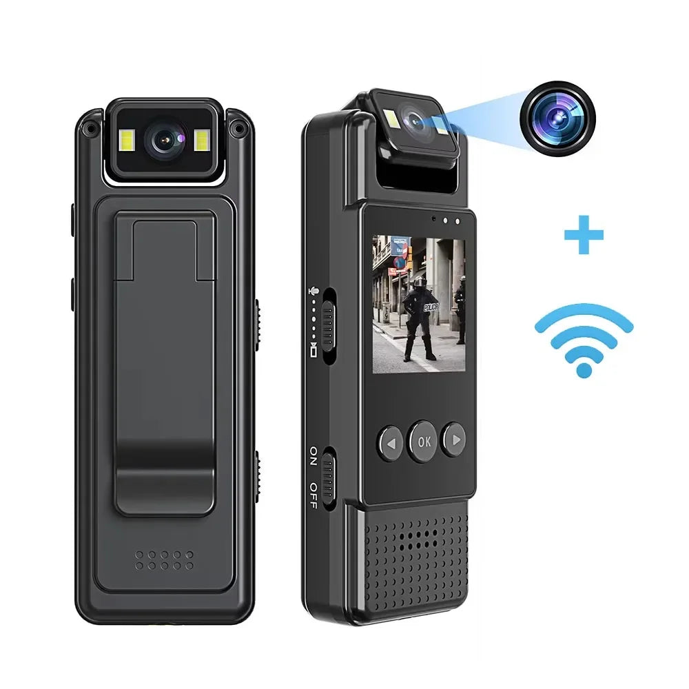 ViewTrack | Compact Bodycam with Loop Recording & Display