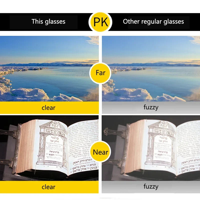 FoldFit | Travel-Friendly Progressive Glasses with Blue Light Protection