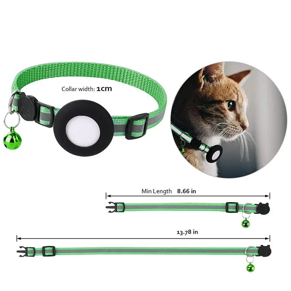 SafeWhisker | Cat Collar with Reflective Features & ID Tag