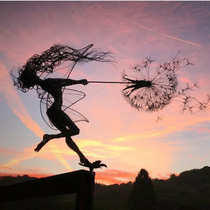 FairyBloom | Fairy Figurine – Fine Wire Detail & Outdoor Ready
