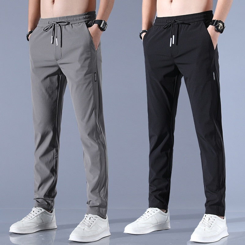 Logan | Breathable Tapered Fit Trousers | Men Fashion
