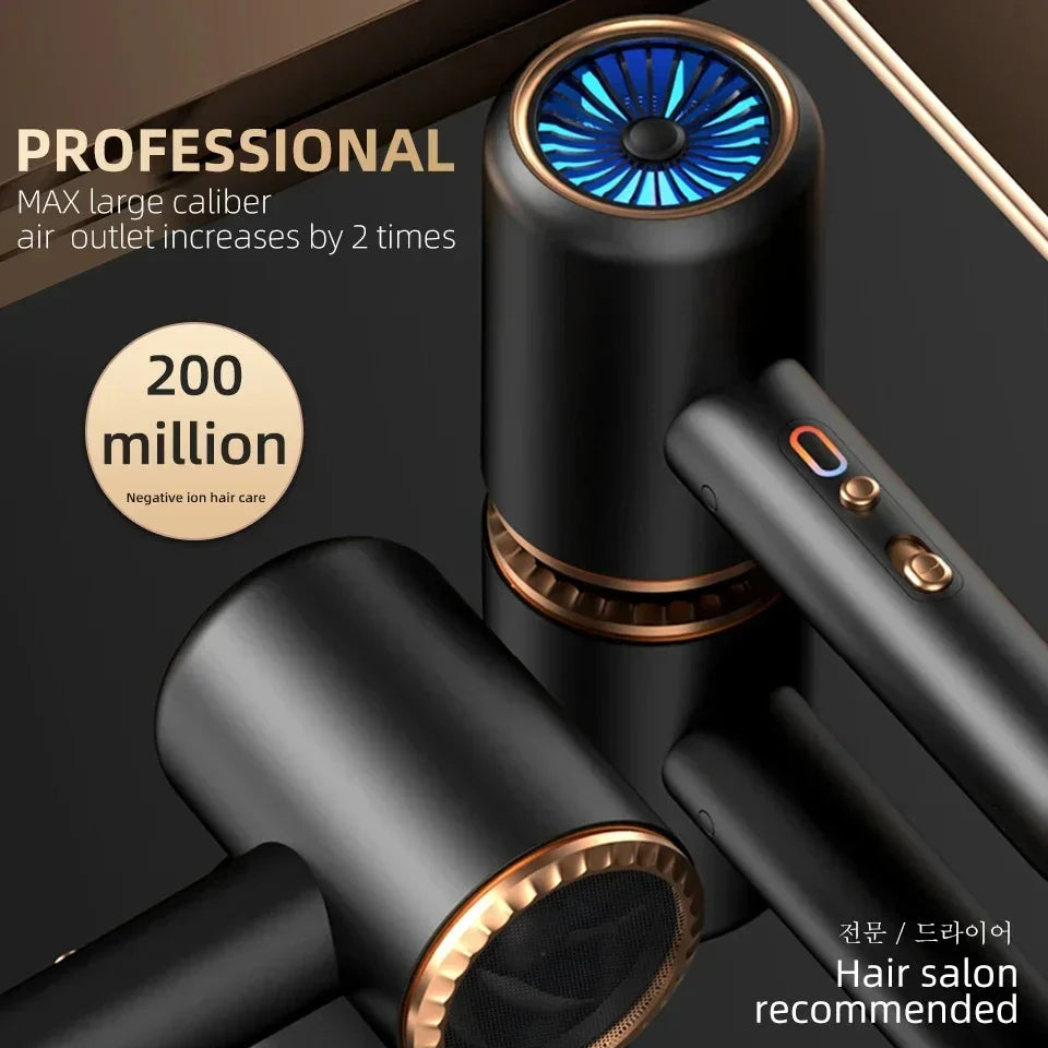 Turbowave | Compact anion hair dryer with 3 settings