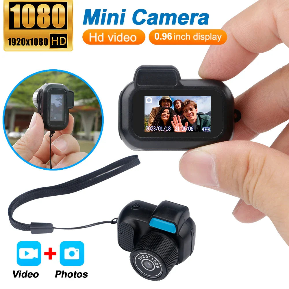 CamPix | Mini Camera with 200mAh Battery & SD Card Recording