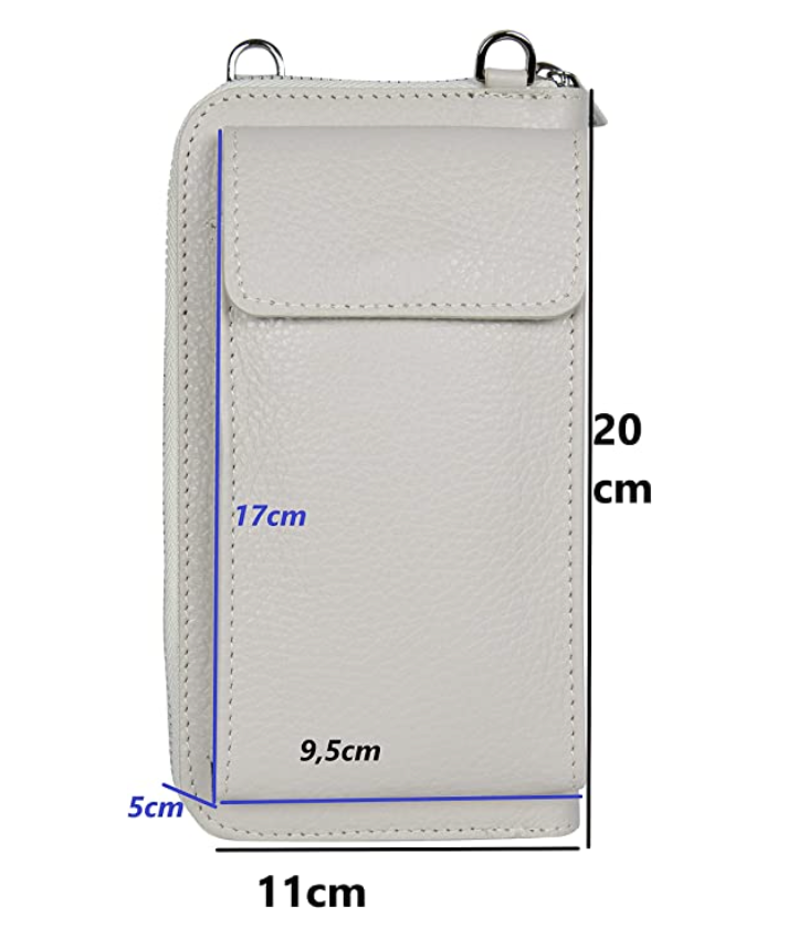 LuxBag | Premium Leather Crossbody Bag for Mobile Phones