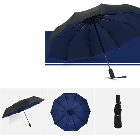 WindMate | Windproof Umbrella – Compact & Durable Frame