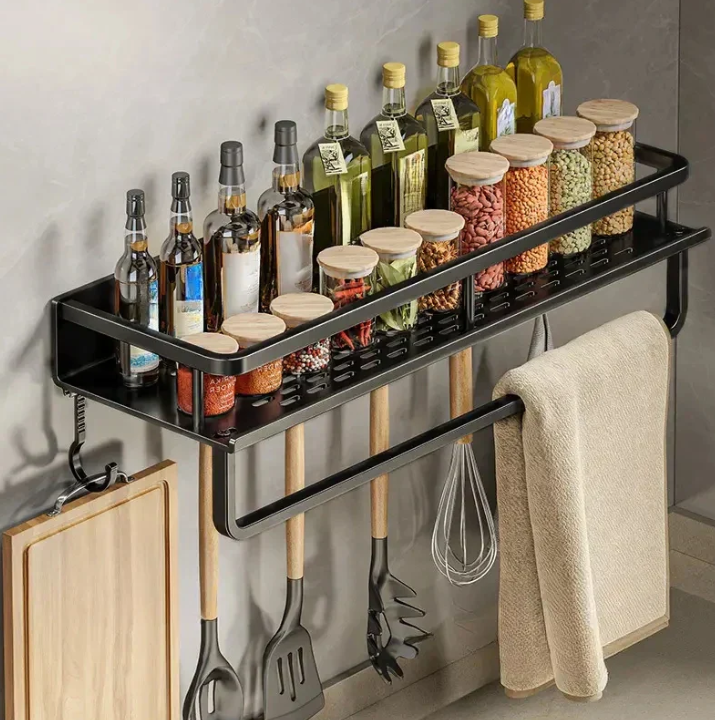 ChefRack | Elegant Hanging Shelf for Kitchen Utensils