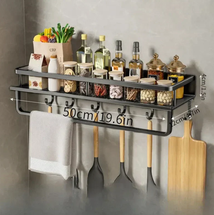 ChefRack | Elegant Hanging Shelf for Kitchen Utensils