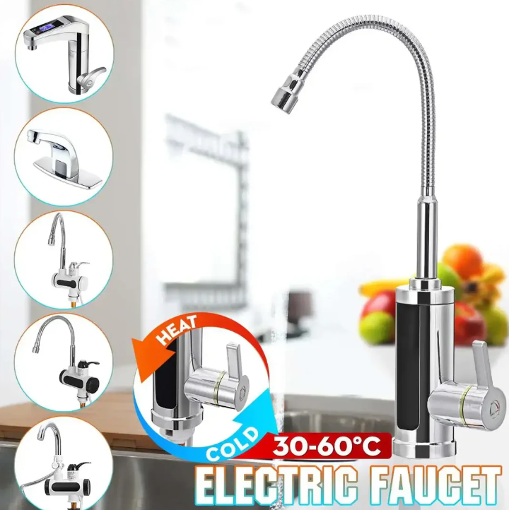AquaQuick | Kitchen Tap with 3000W Instant Heating