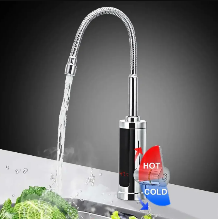 AquaQuick | Kitchen Tap with 3000W Instant Heating