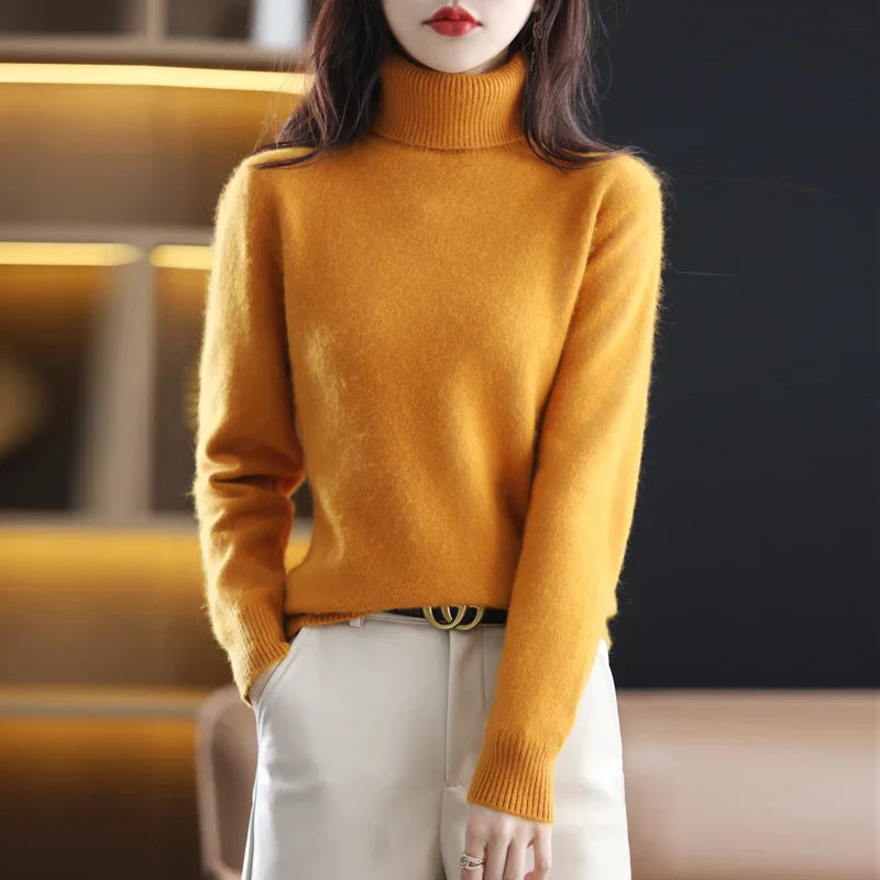 Ara | Soft High-Neck Cashmere Knit | Women
