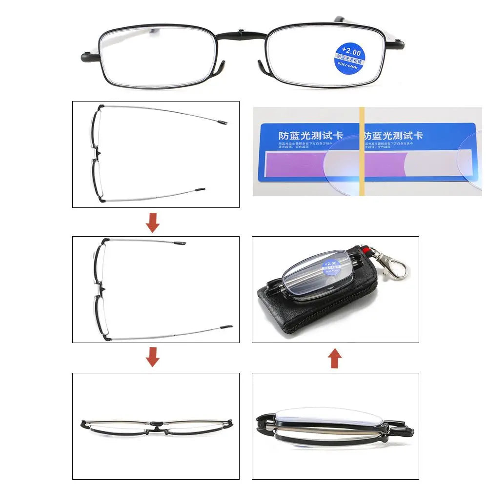 LiteFold | Elegant, foldable reading glasses with case