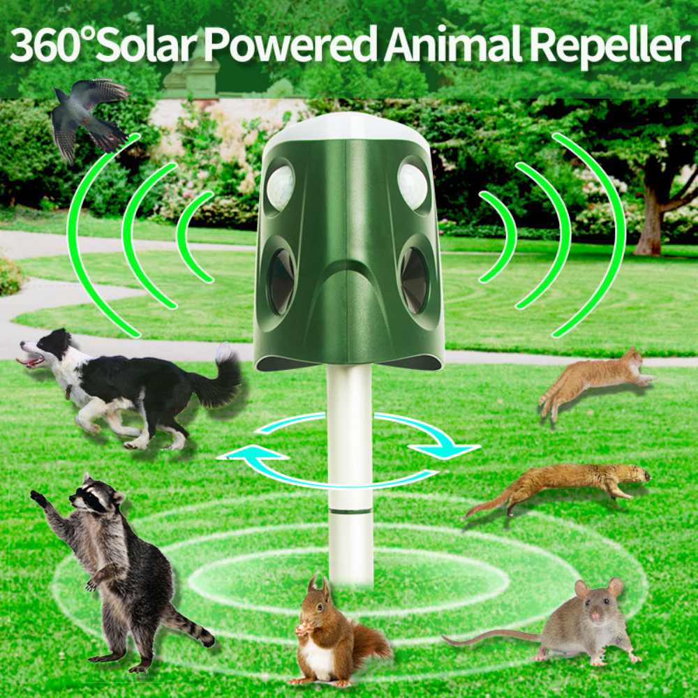 CatGuard | 360° Animal Deterrent 3 in 1
