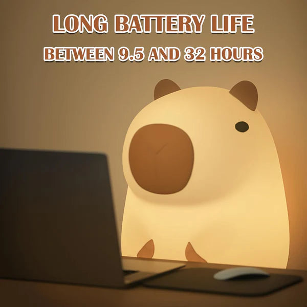 SnuggleGlow | Legend Kapybara lamp3