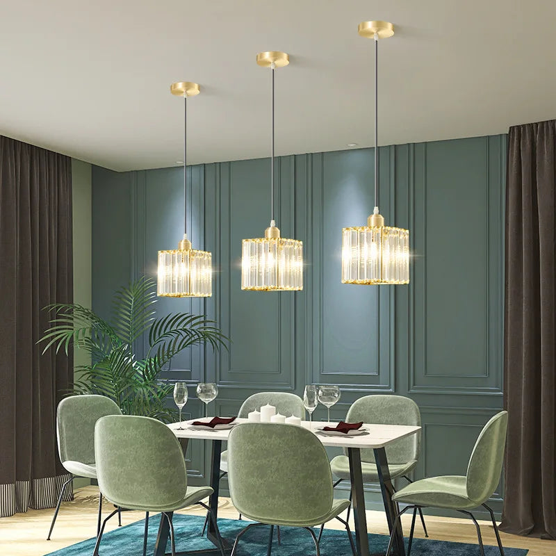 SparkleBeam | Elegant Crystal Ceiling Light2