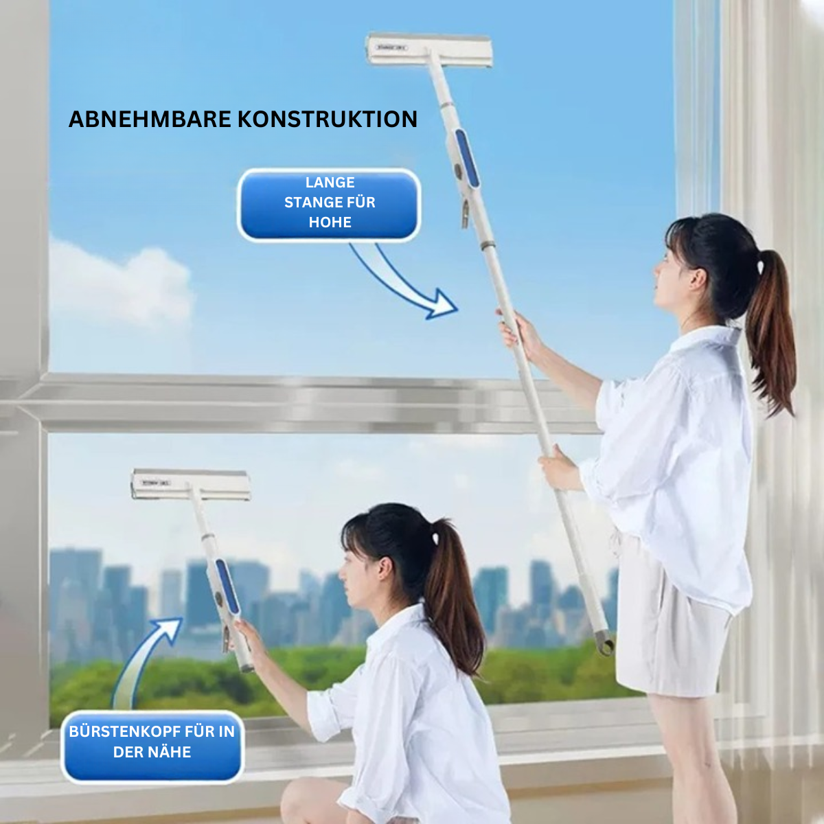 SparkleGuard | Functional & Modern 3-in-1 Window Cleaner3
