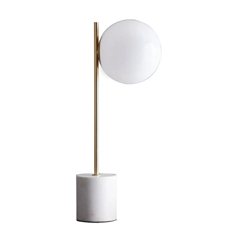 SphereBright | Minimalist Marble Table Lamp4