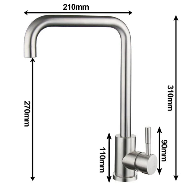 StainlessMix | Stylish and Durable Kitchen Faucet4