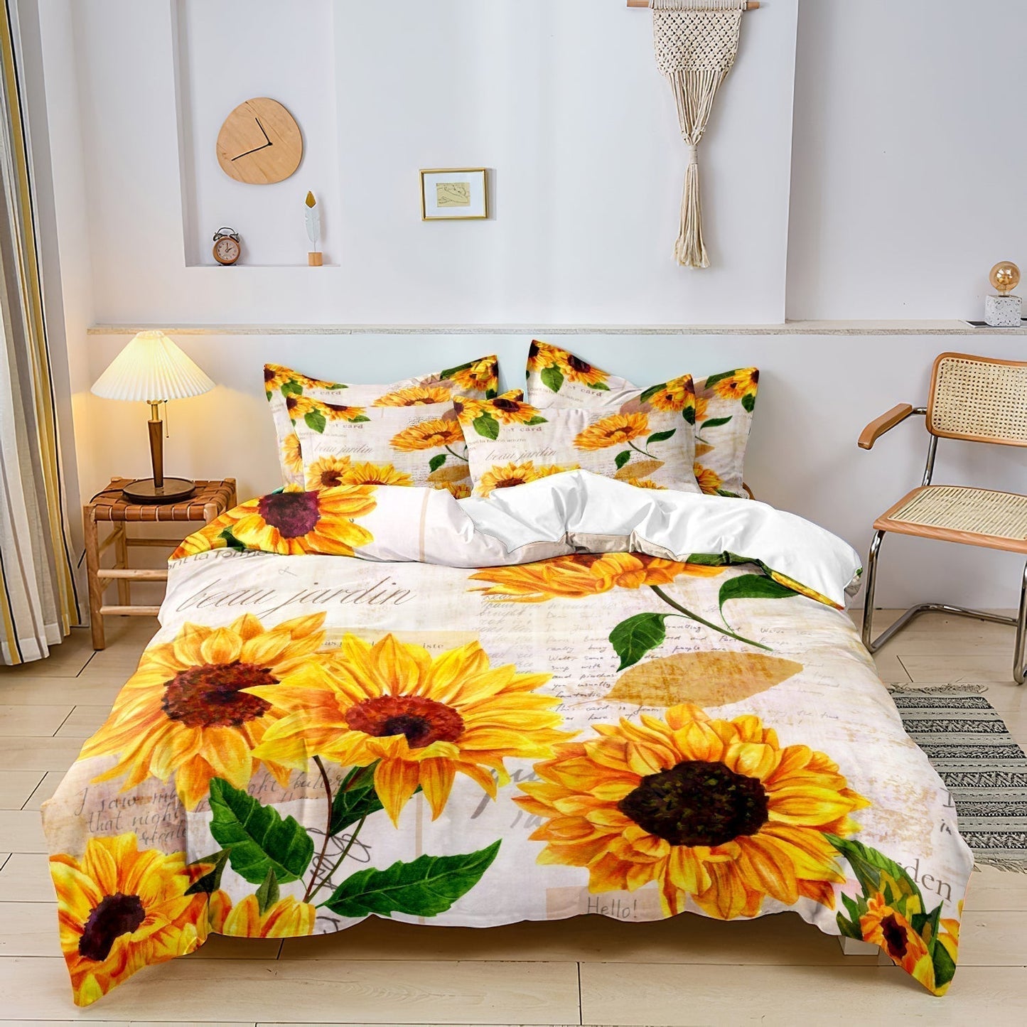 SunshineDreams | Brighten Up Your Bedroom with the Sunflower Duvet Cover1