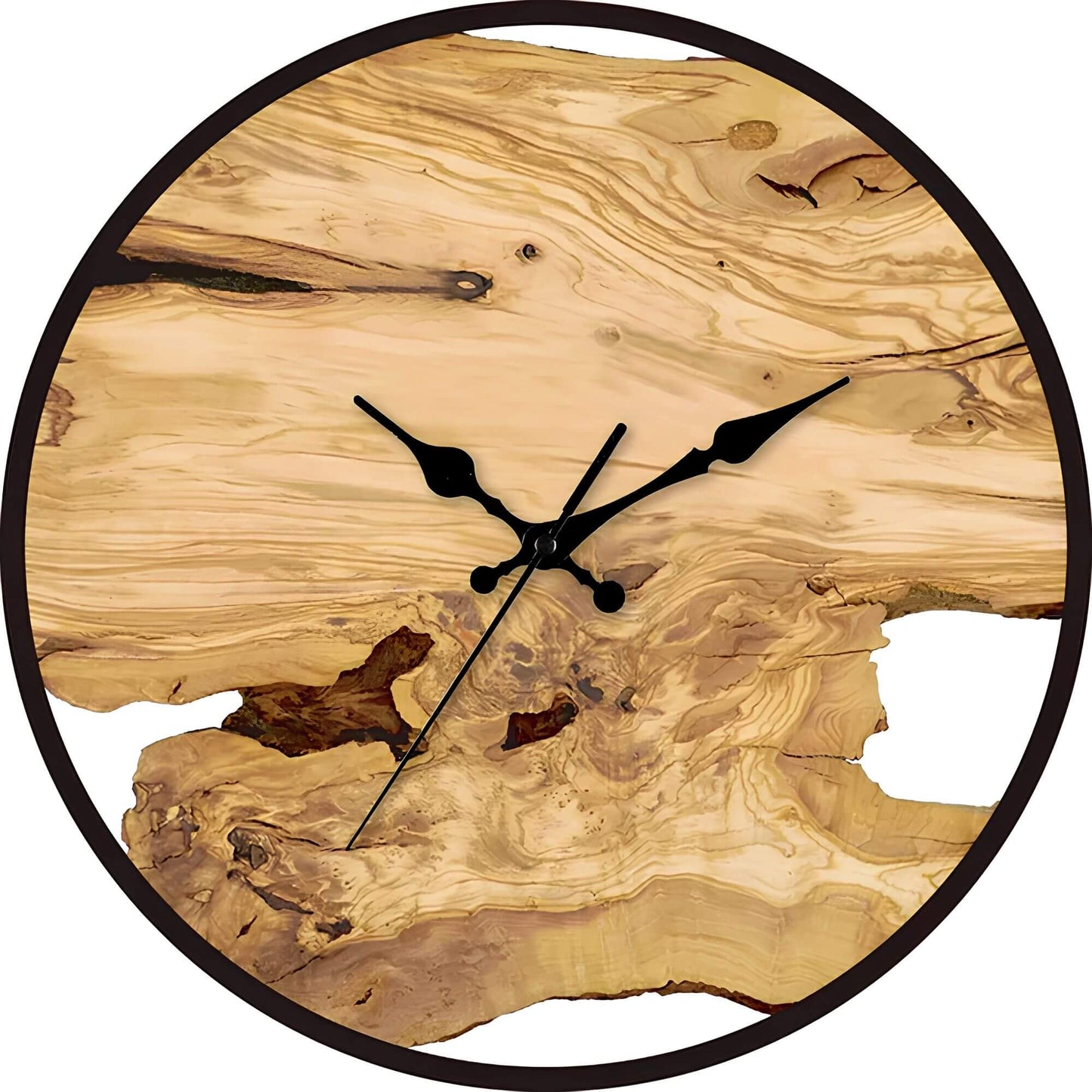 TimberClock | Aesthetic Wall Clock in Natural Wood2