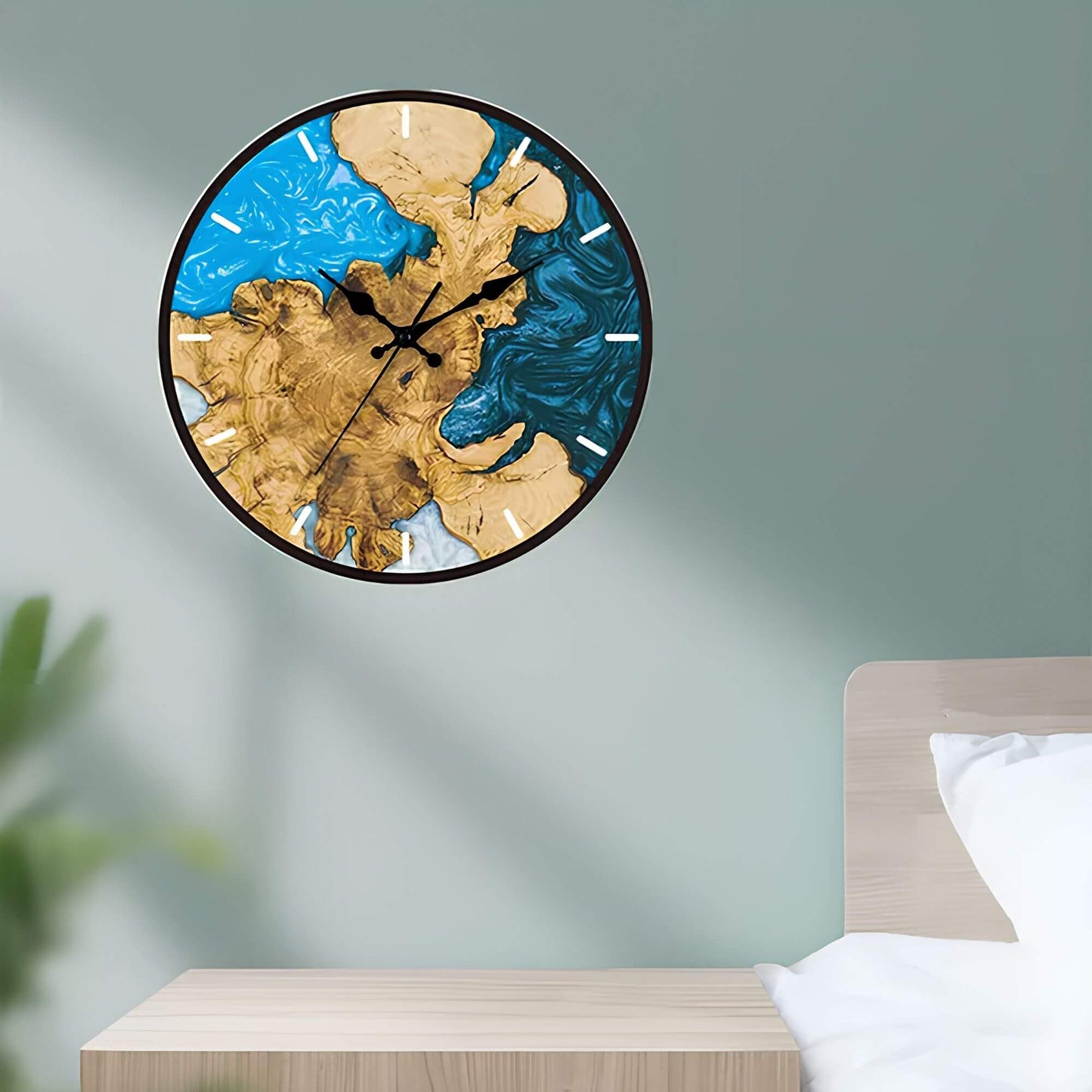TimberClock | Aesthetic Wall Clock in Natural Wood4