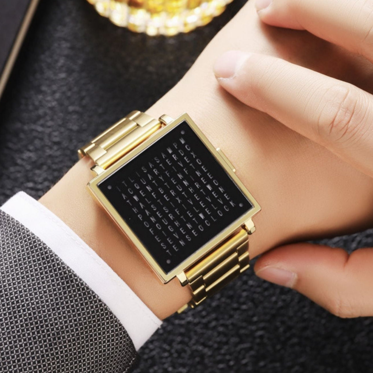 TimeMyst | Unique Time Display and Waterproof Design