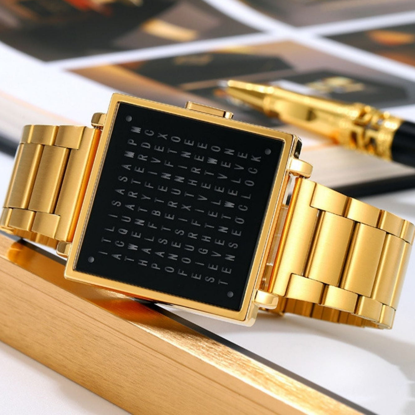 TimeMyst | Unique Time Display and Waterproof Design