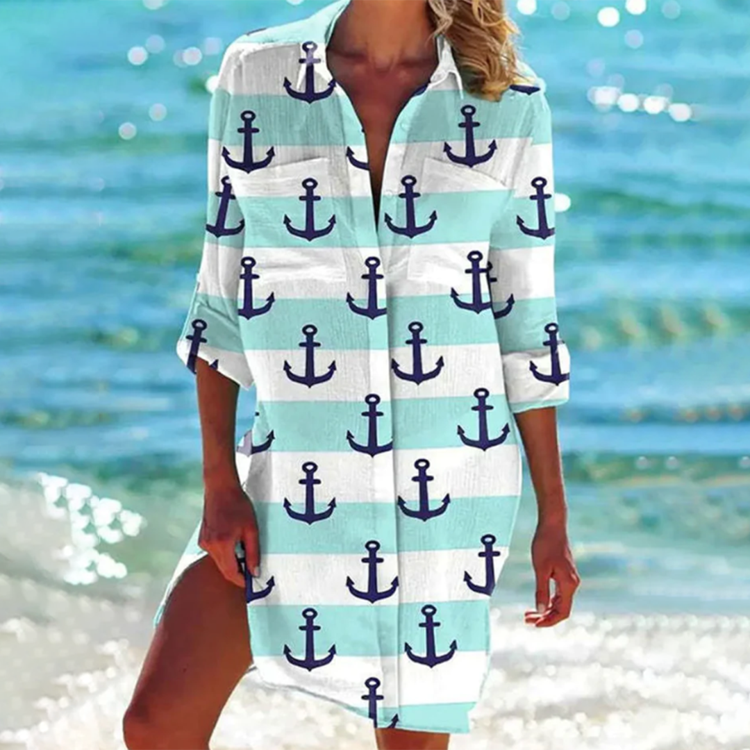Luna | Women's Dress – Chic Bohemian Summer Elegance-5