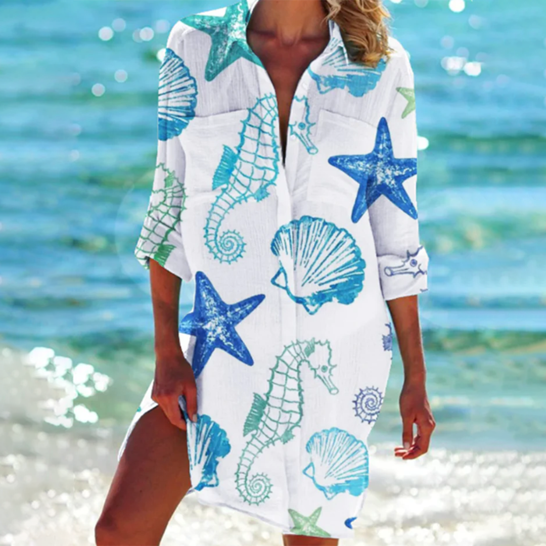 Luna | Women's Dress – Chic Bohemian Summer Elegance-2