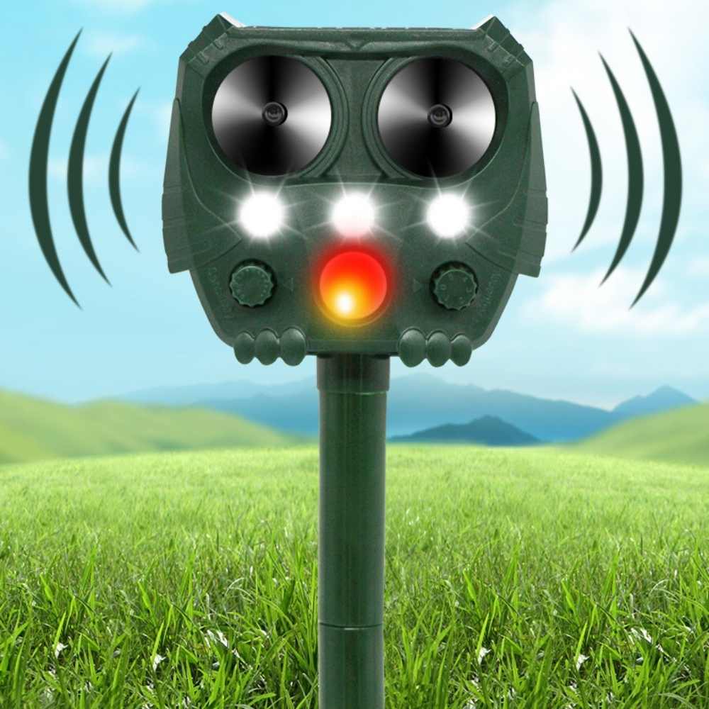 UltraSonic | Repellent Ultrasonic and Noise Sonar Deterrent for Cat, Fox, Rat, Squirrel and Dog