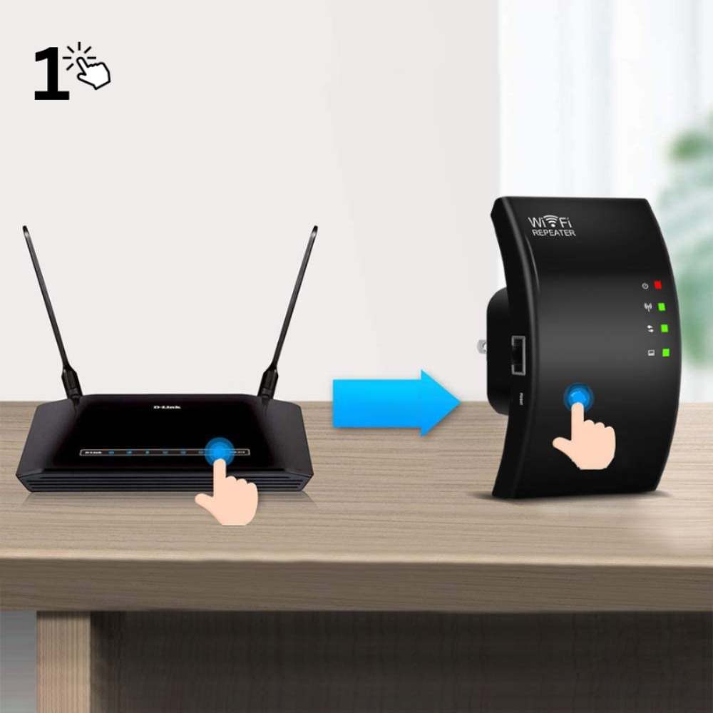 NetBlaze | Wireless WiFi Extender