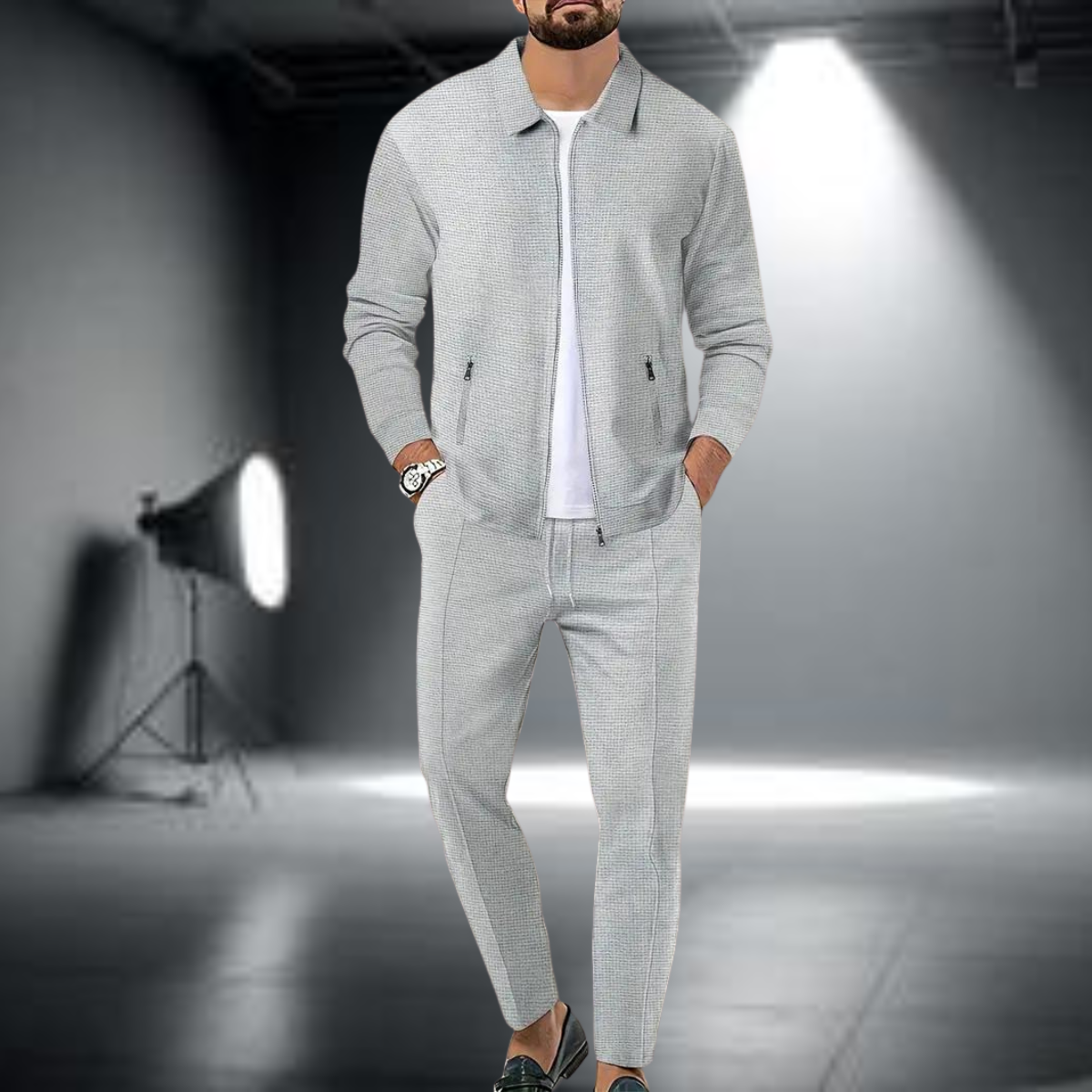 Eliot | Sleek Performance Tracksuit Set | Men Fashion