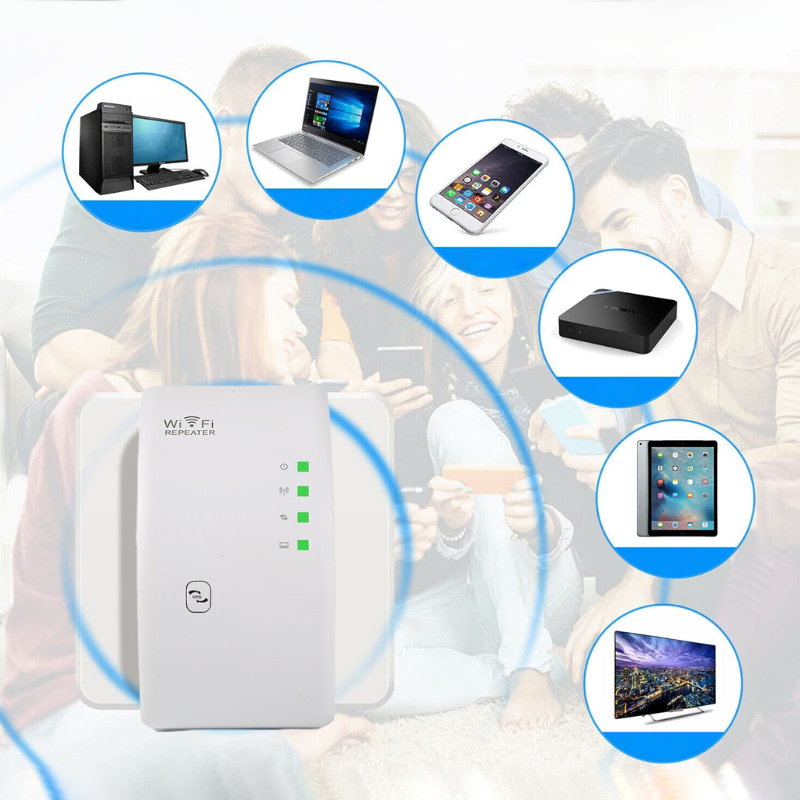 NetBlaze | Wireless WiFi Extender
