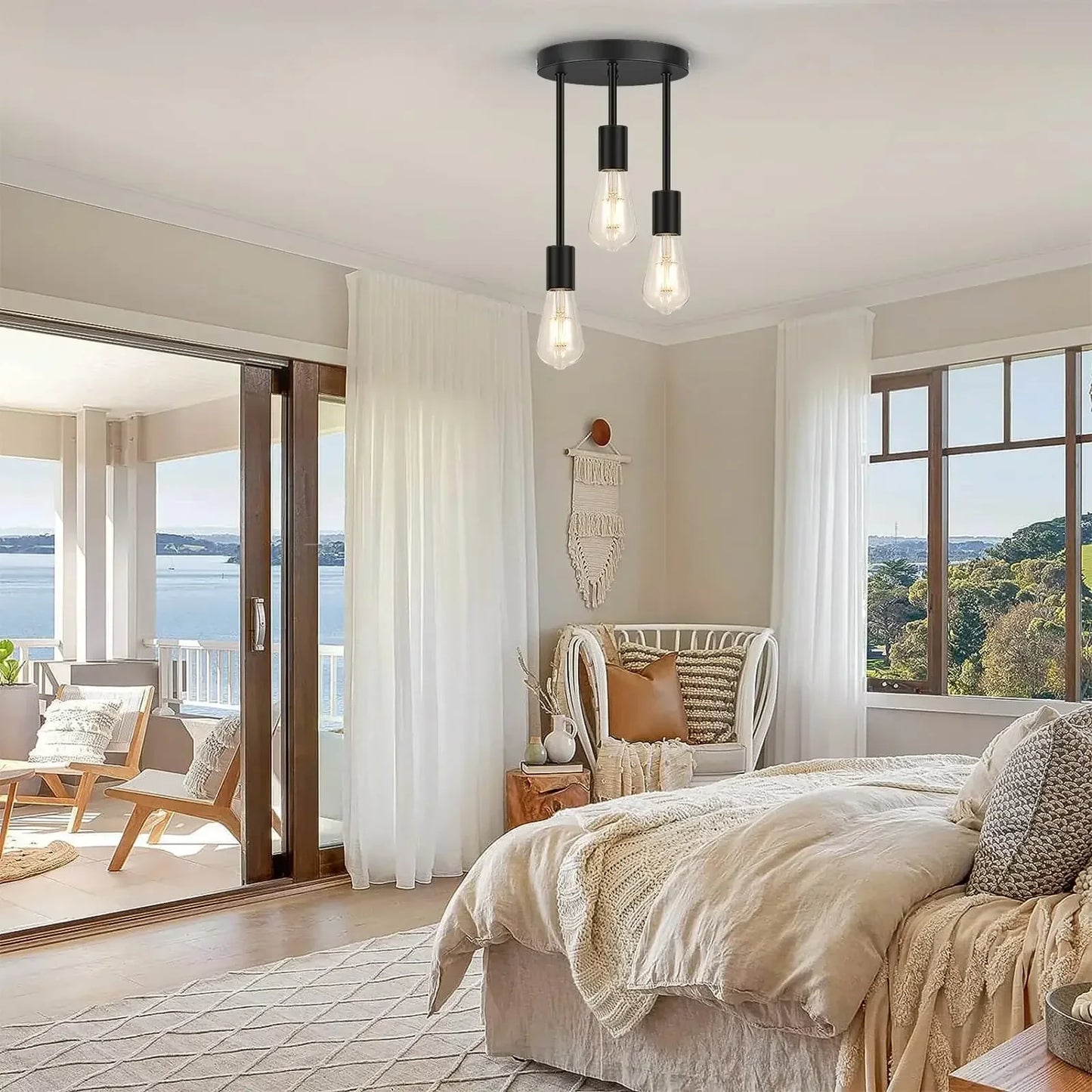 UrbanLite | Industrial Tri-Bulb Ceiling Light4