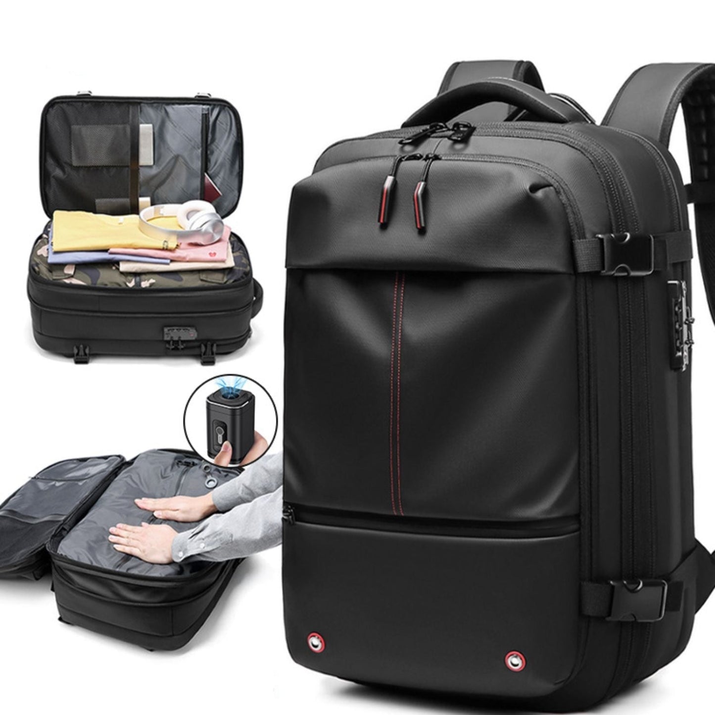 VacuPro | Vacuum travel bag, compressible and ideal for travelling