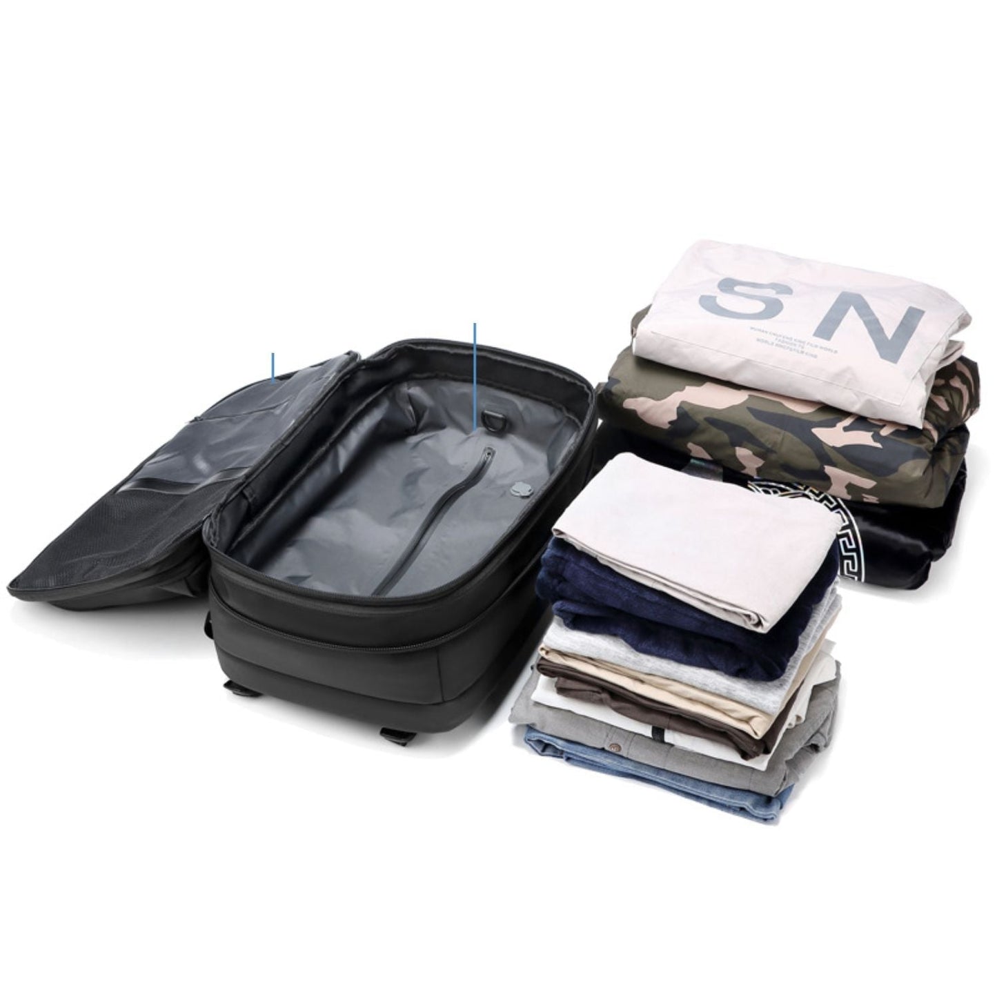 VacuPro | Vacuum travel bag, compressible and ideal for travelling