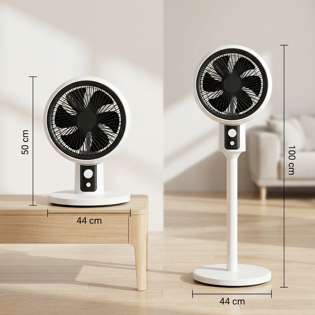 Ventora - Adjustable Remote Control Pedestal Fan