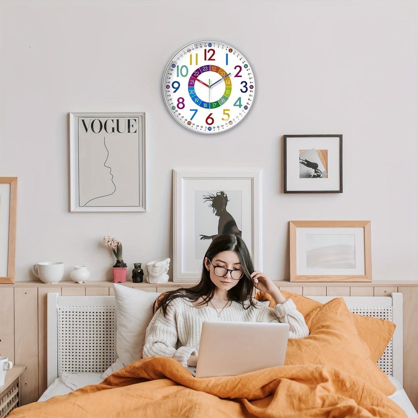 VibrantClock | Modern Colorful Wall Clock3