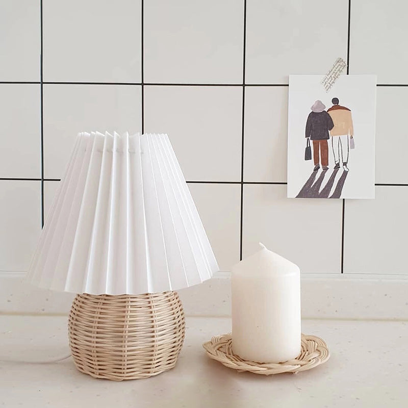 WeaveGlow | Bamboo Braided Base Lamp2