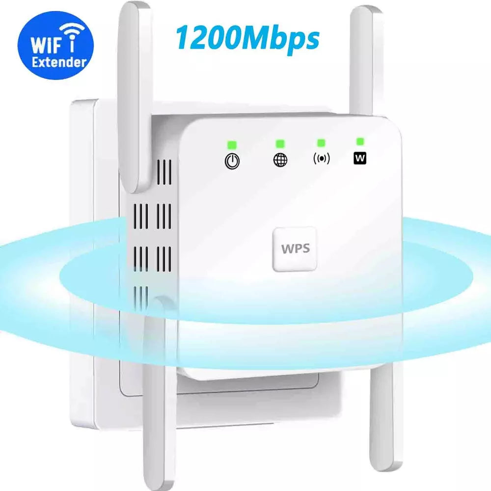 SignalBoost | 5G WiFi Repeater with 1200Mbps & 4 Antennas
