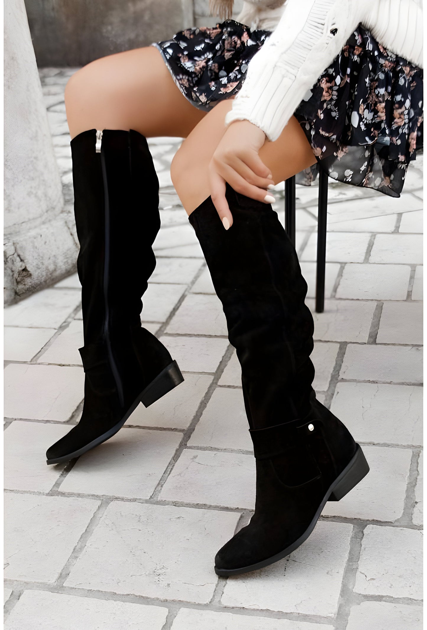 Isabella | Elegant Knee-High Comfort Boots | Women Fashion