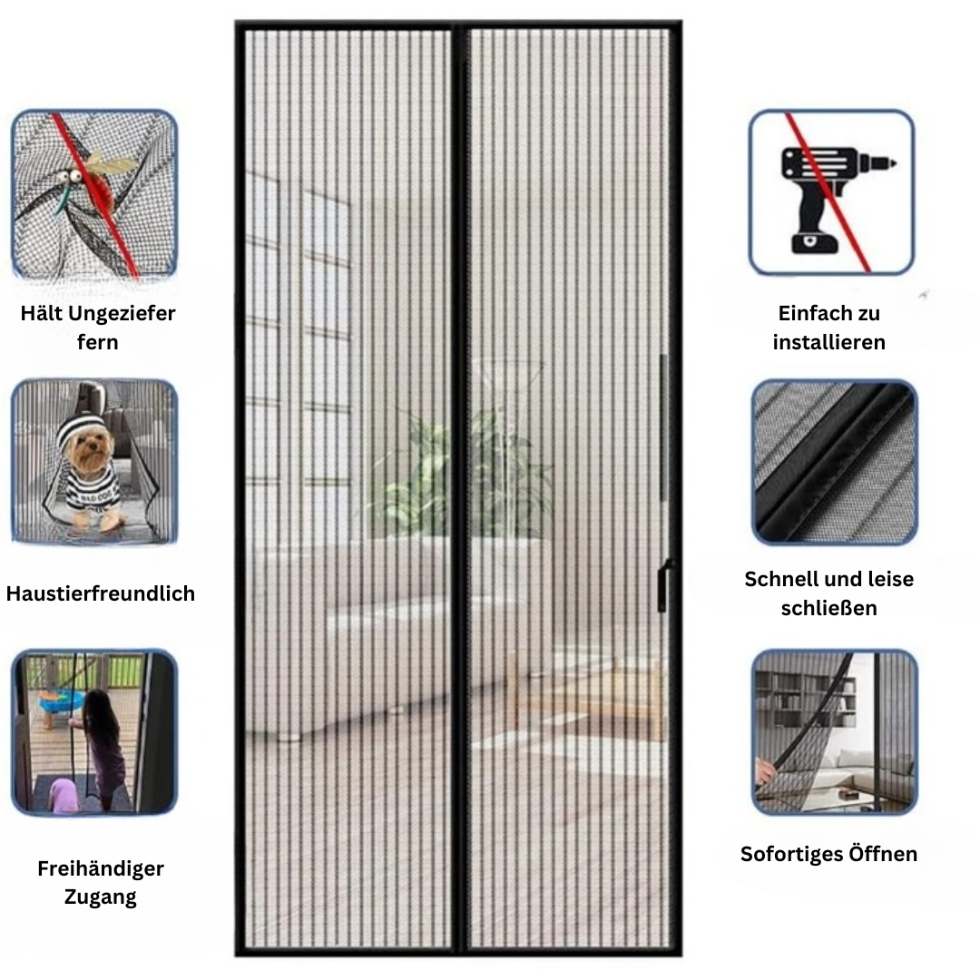 MosquitoGuard™ | Durable & Stylish Anti-Mosquito Curtain