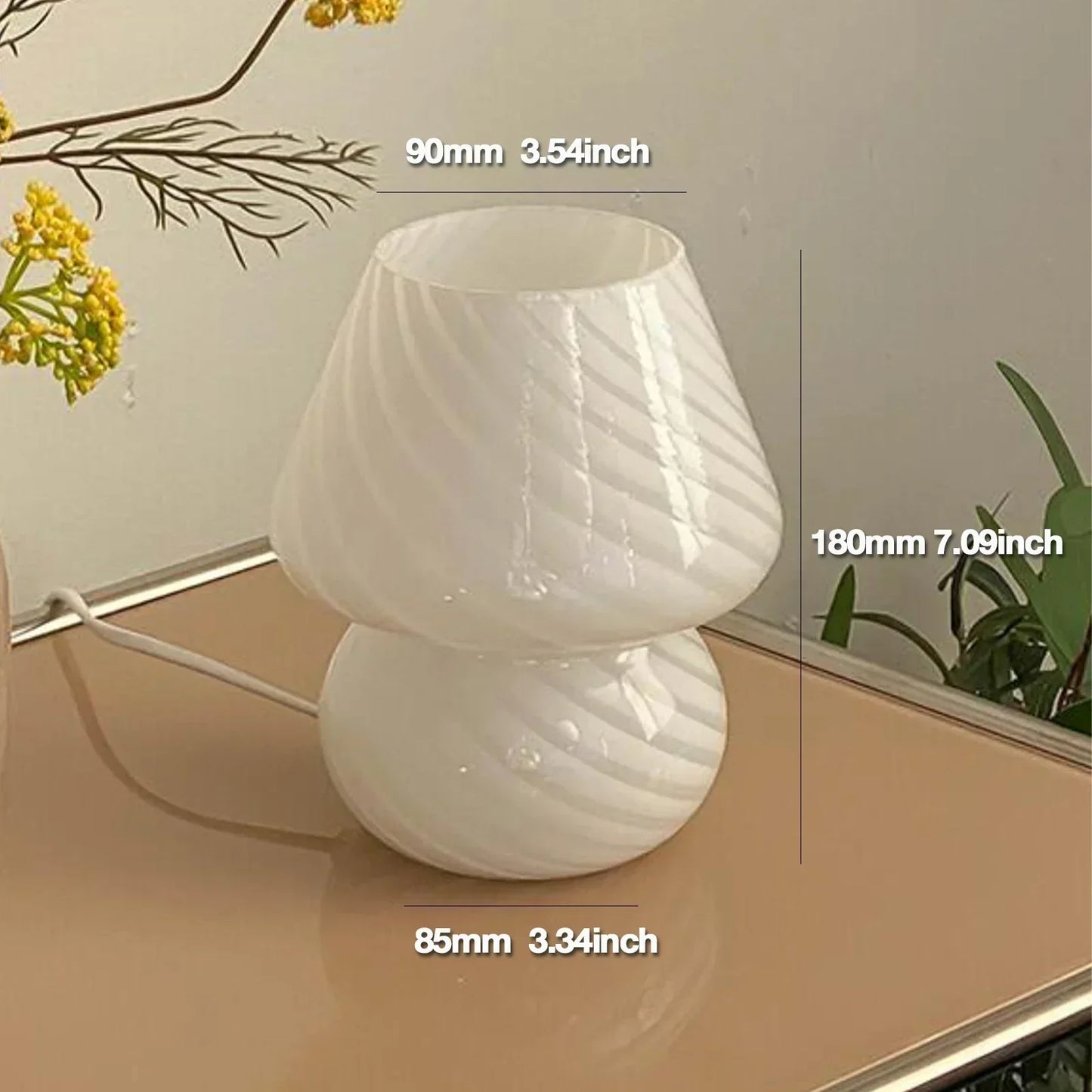 ZenMush | Minimalist Striped Glass Lamp6