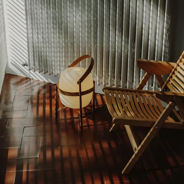 ZenOrb | Minimalist Wooden Lamp with Ambient Light5