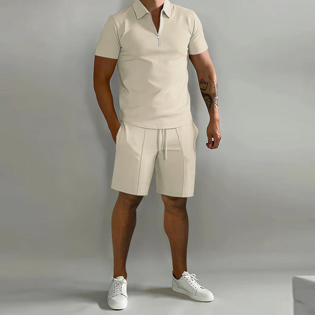 Callum | Refined Polo and Shorts Duo | Men’s Fashion