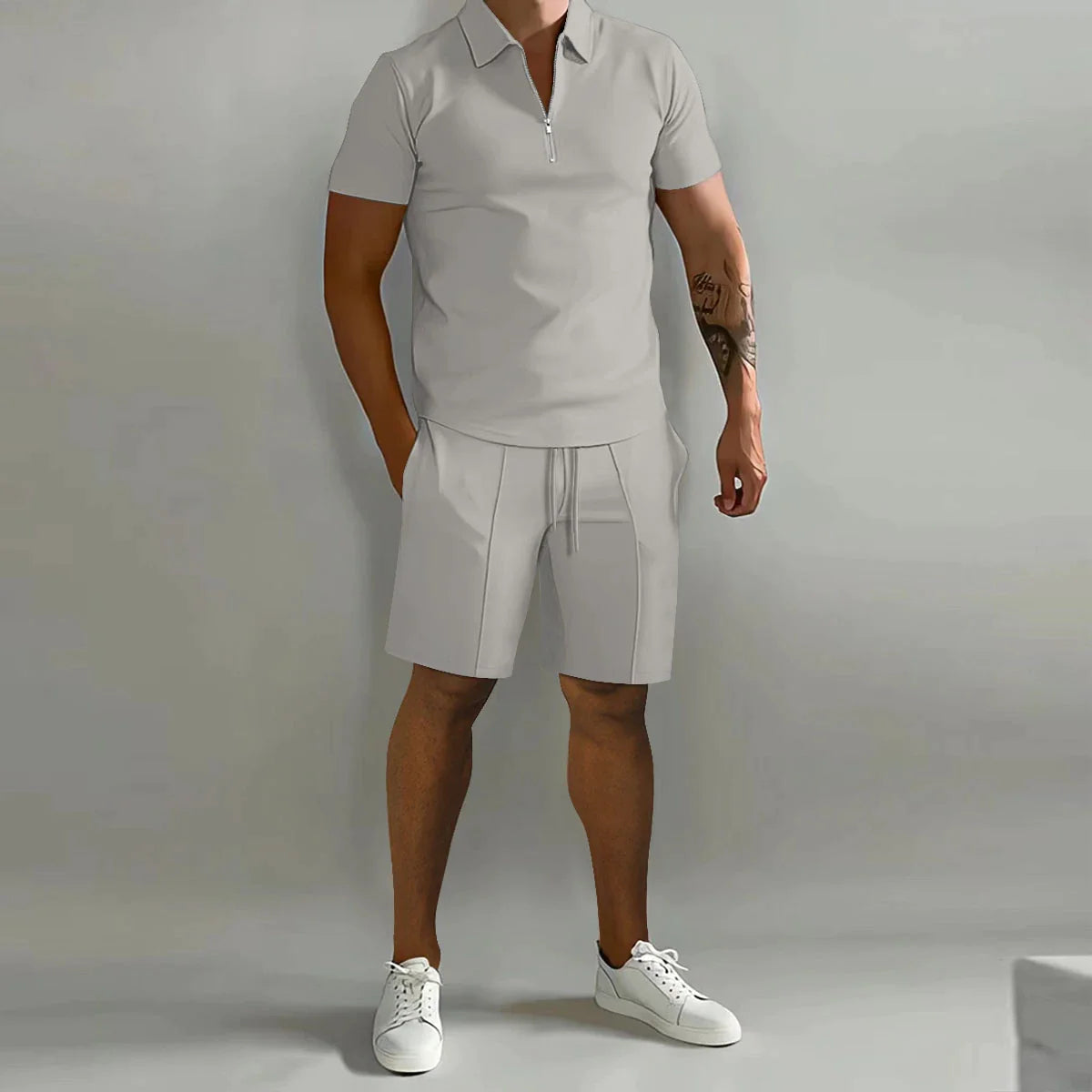 Callum | Refined Polo and Shorts Duo | Men’s Fashion